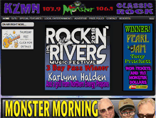 Tablet Screenshot of monster1039.com